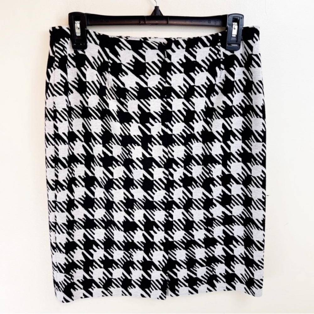 Halogen Herringbone Stretch Pencil Skirt